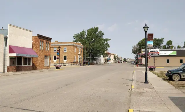 Main Street in Gravelbourg